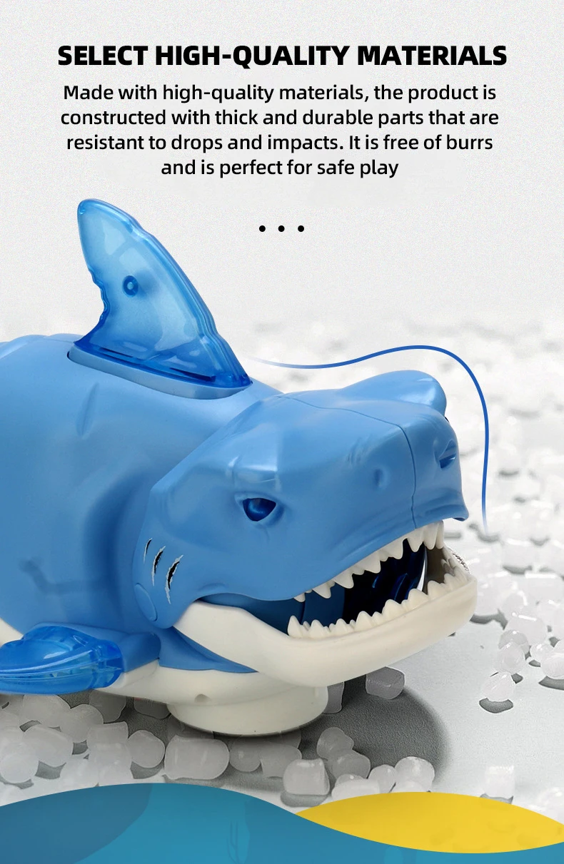 Electric Multi-directional Swaying Shark Color-changing Music Light Artificial Animal Toy Electronic Pets Toys for Boys Gifts