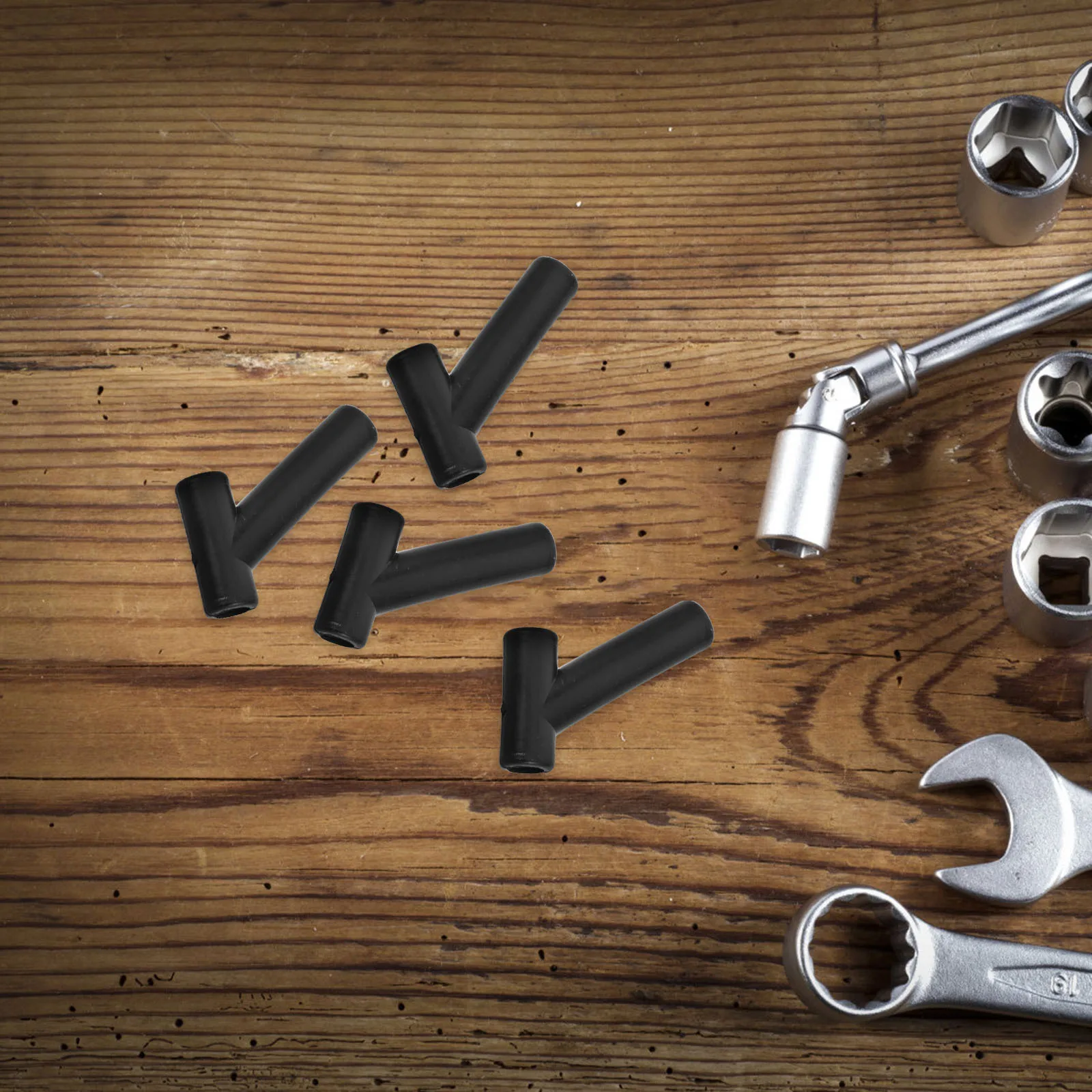 อุปกรณ์เสริมว่าว 10 ชิ้น ชุดเชื่อมต่อแท่งพลาสติก 3 ทาง สำหรับซ่อมว่าวกลางแจ้ง เพิ่มความมั่นคงในการบิน