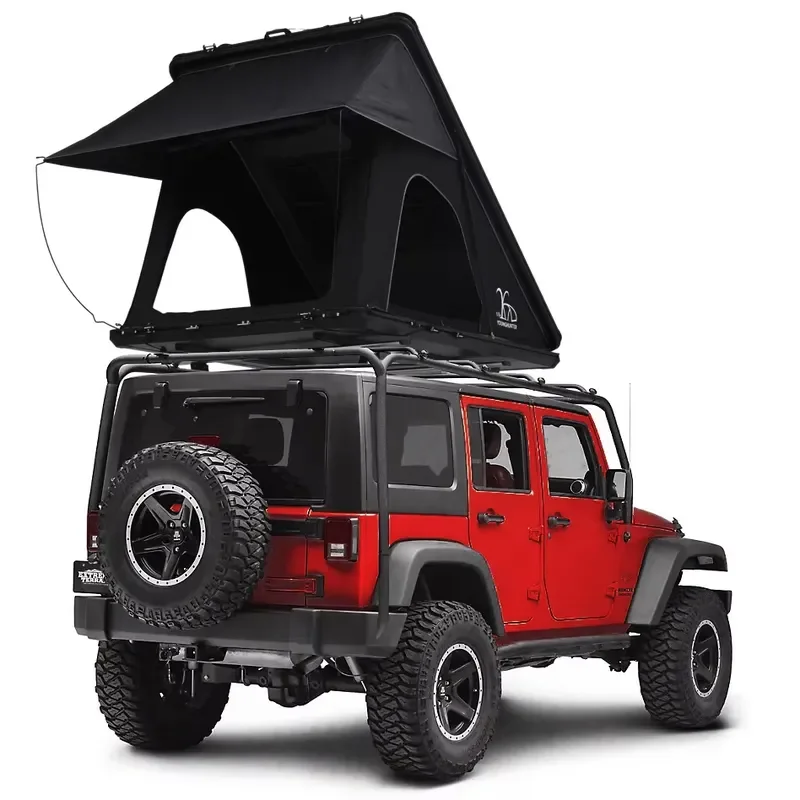 Hot Sale 600D Oxford Retractable Car Roof Tent Side Awning for Camping