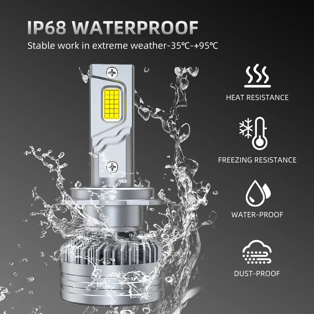 車のヘッドライト用LED電球,フォグライト,ハイパワー,h1,h4,h7,h11,9005hb3,9006hb4,300w,36コア