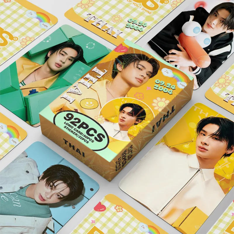 92 BUS Peripheral Small Cards THAI Photo Cards Three KPOP Peripheral LOMO Star Cards