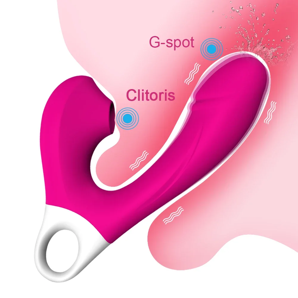 Smart Vibrator Powerful G-spot Clitoral Massager Nipple Sucking Vibrating Stimulator Simulation Dildo Female Masturbator