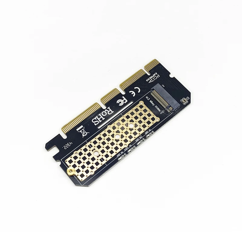 NEW NVME PCIE Adapter PCI Express 3.0 X4/X8/X16 to M Key M.2 NVME Riser Expansion Card Support 2230 2242 2260 2280 M2 SSD Mining