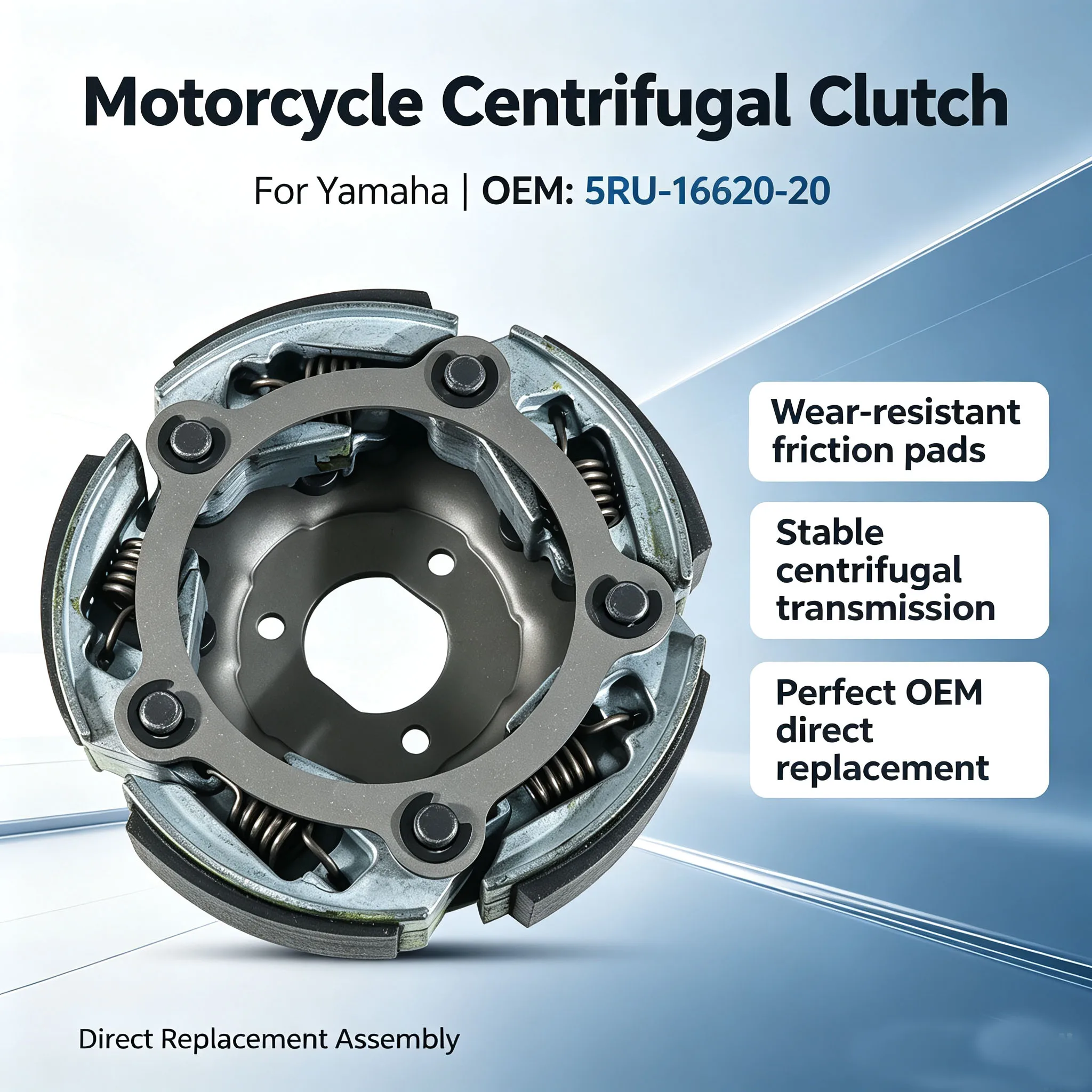 Motorcycle Clutch Centrifugal for Yamaha Grand Majesty 400 YP400G YP400W YP400A YP400X YP 400G  400W 400A 400X 5RU-16620-20