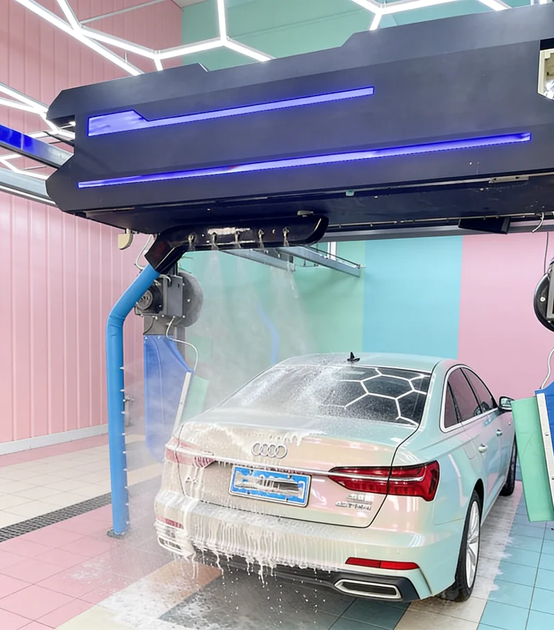 Automatic Car Wash Equipment with Water Recycling System and Energy Saving Motor for Eco Friendly