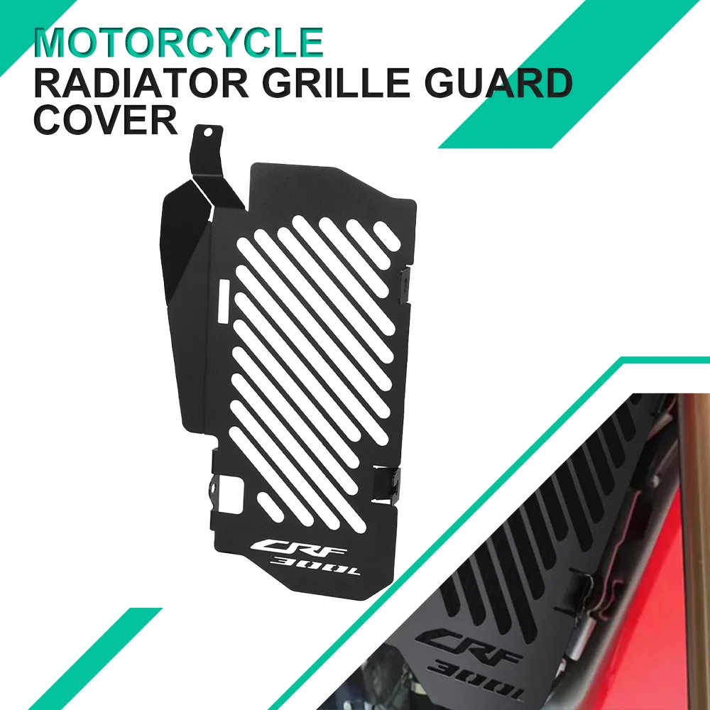 

Motorcycle Accessory Radiator Guard Protection Grille Grill Cover For HONDA CRF300L CRF300 CRF 300 L 300L 2021 2022 2023 2024