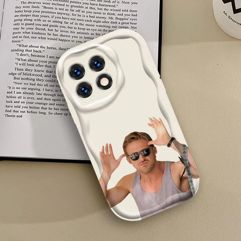 Funny Ryan Gosling Phone Case For Infinix NOTE HOT 40 30 PRO 40I 30I 20 20I 12 9 PLAY Tecno Camon Spark 30 20 20C 3D Wave Cover