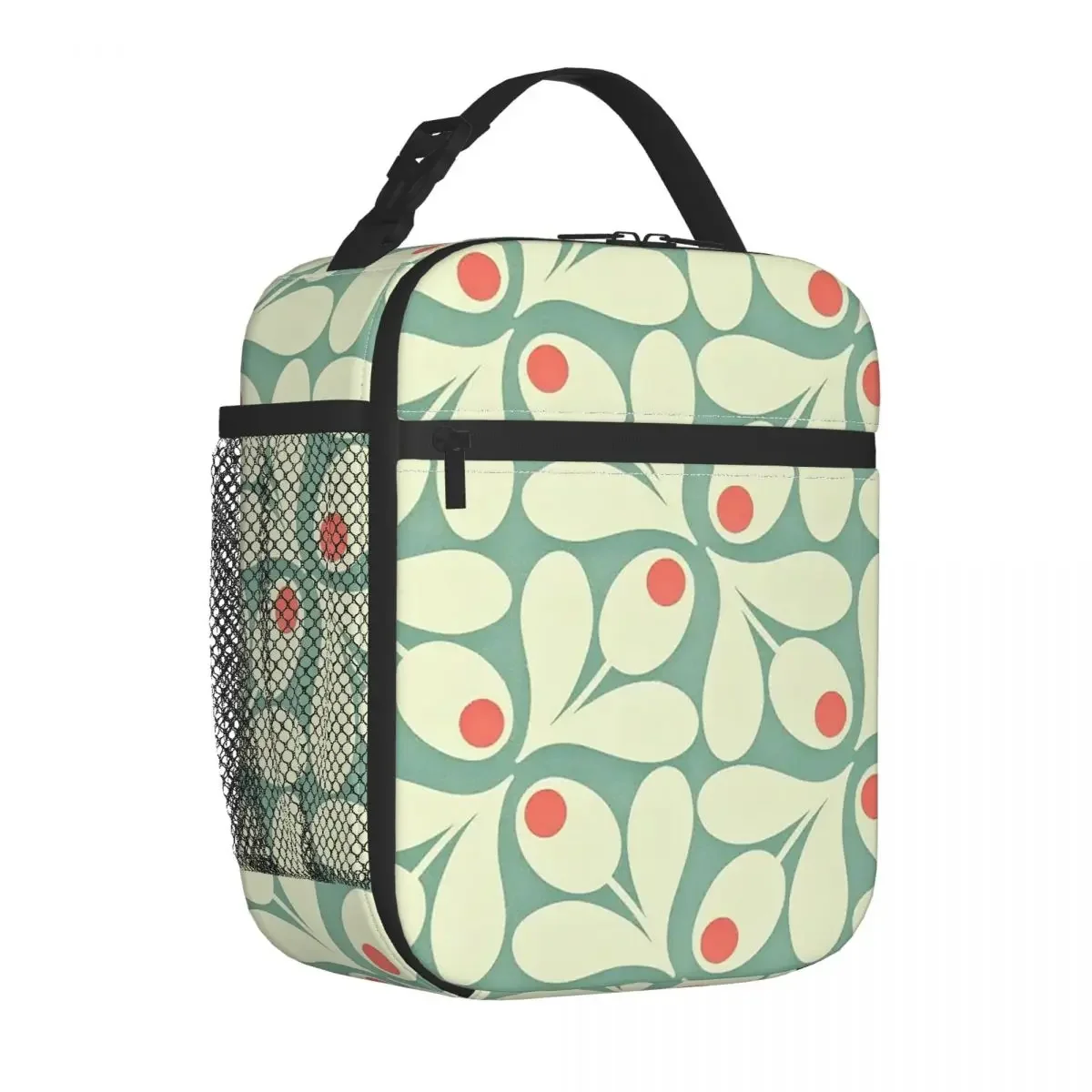 

Orla Kiely Insulated Lunch Bag Portable Simplicity Food Box Reusable Thermal Cooler Lunch Box School