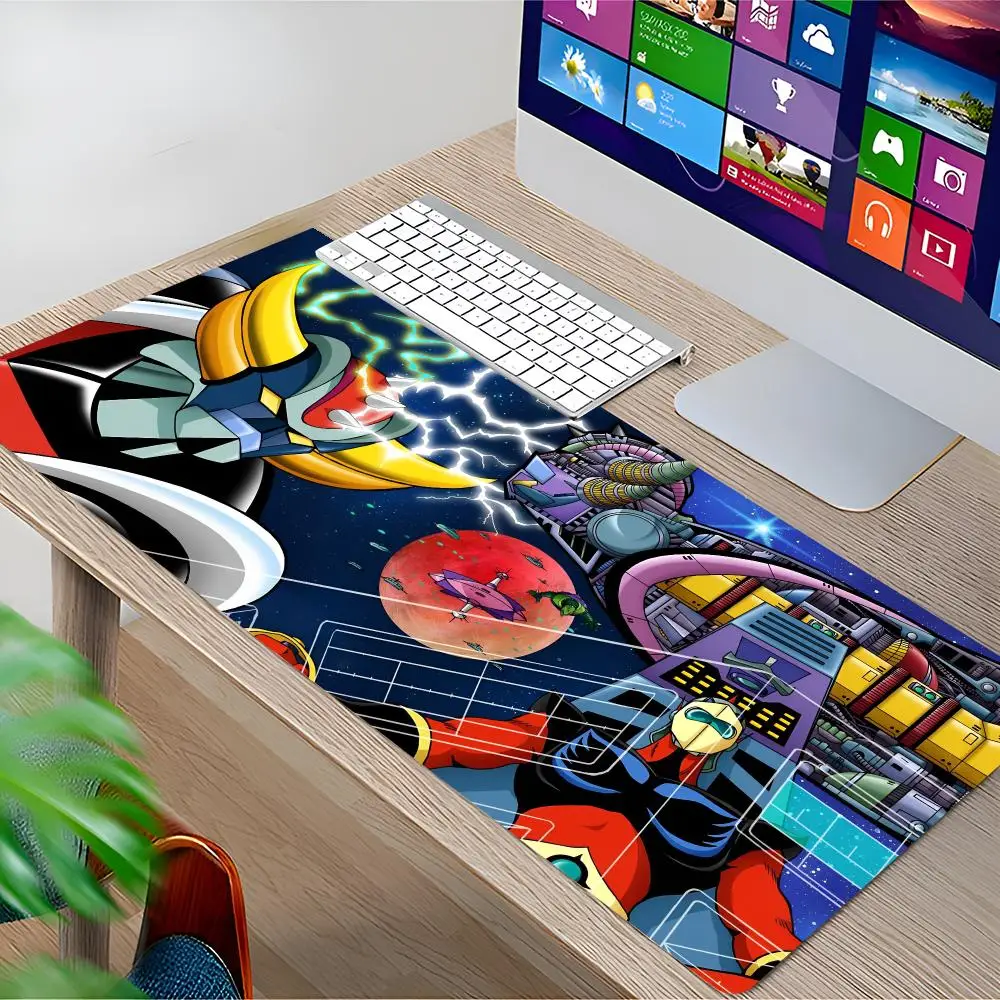 UFO R-Robot G-Grendizer Mouse Pad Gamer Keyboard Mouse Mat Rubber Cartoon Big Motbook Computer PC Mousepad