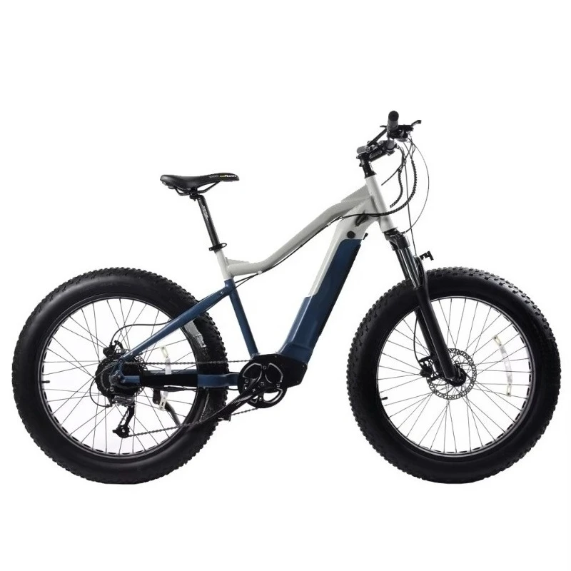 BR Electric Mountain Bike 26 Inch Fat Tire Bafang 750W Motor 48V 14.5Ah Integrated Battery For Lithium Ebike Adult