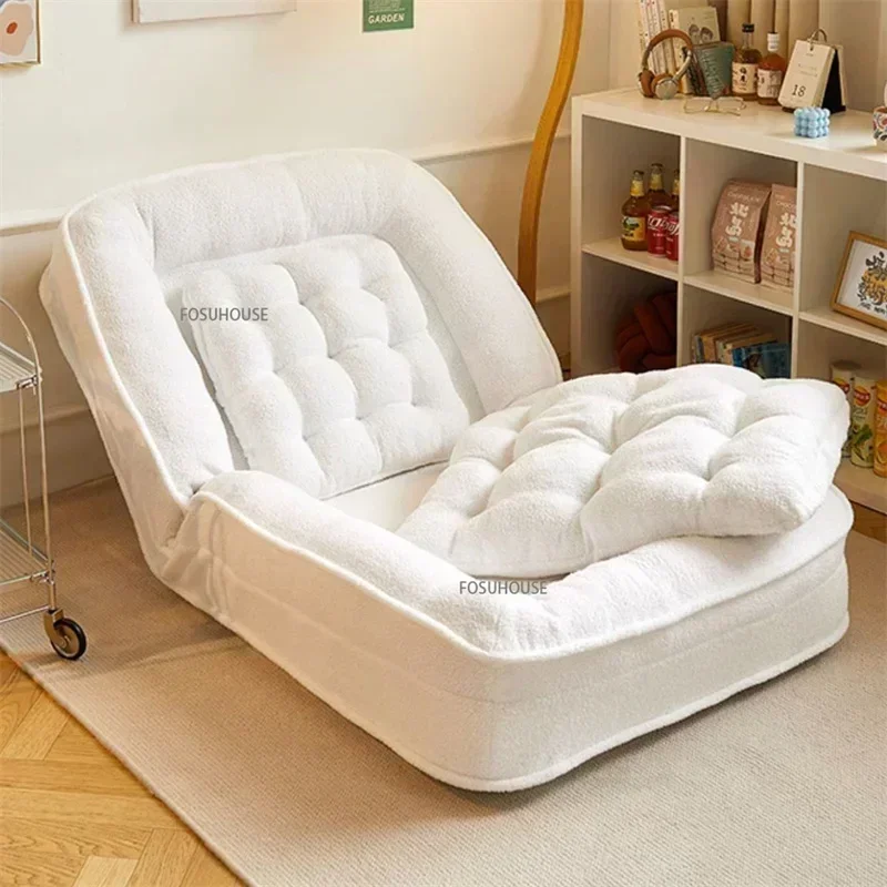 

Customizable Creative Folding Sofa Bed Living Room Lazy Sofa Bedroom Tatami Floor Chair Home Furniture