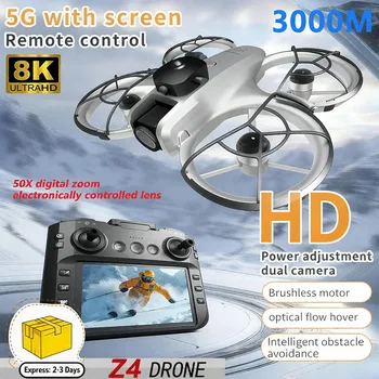 New MINI Z4 Drone 4K Professional WIFI 5G Dron Long Life Obstacle Avoidance Brushless Altitude Headless Mode RC Quadcopter Toys