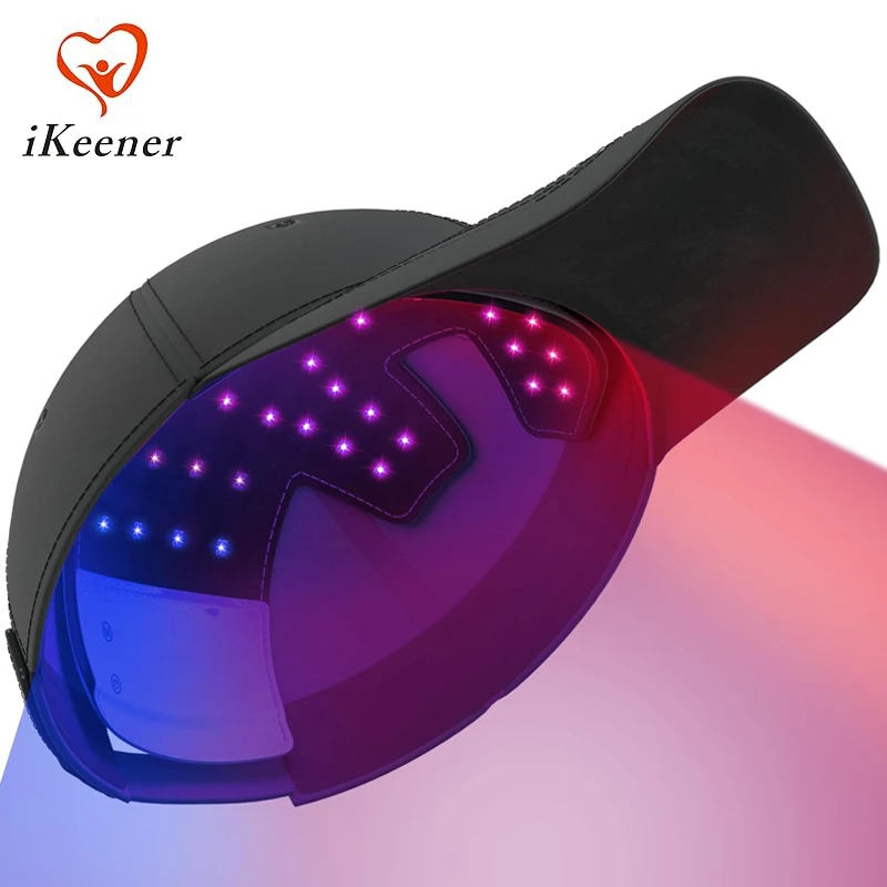 

LED Physical Therapy Hair Growth Device 3 Wave Rechargeable Detachable Panel Helmet Red Light Hair Growth Cap Anti-Hair Loss