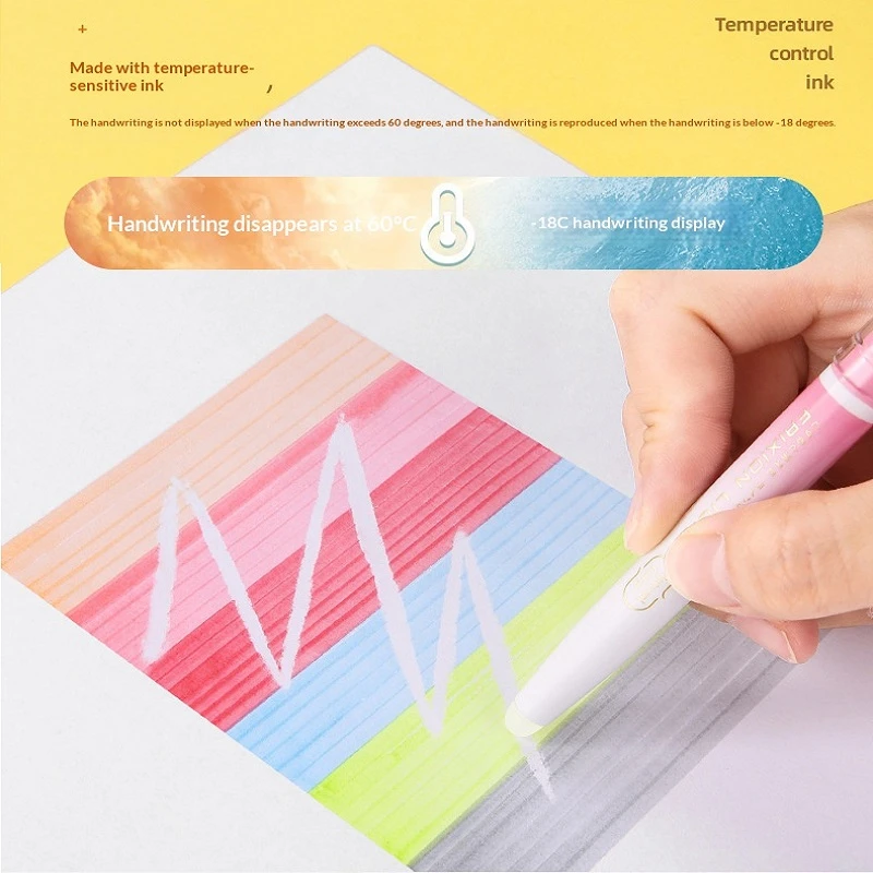 PILOT FriXion Erasable Highlighter SW-FL 0.4cm Chisel Tip Quick Qry Easy Erase Thermo-sensitive Ink Marker Study Office Supplies