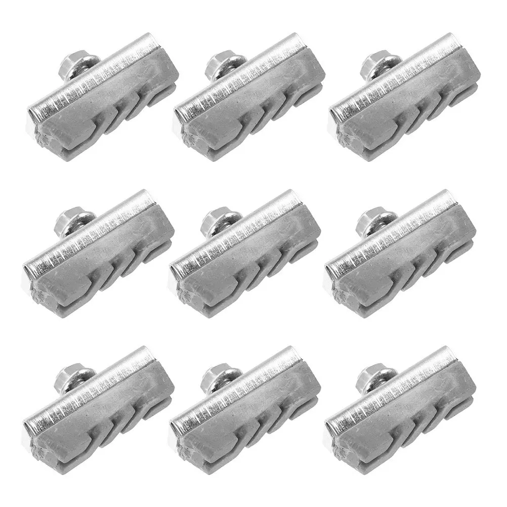 

20Pcs Bicycle Brake Pads Versatile Replacement for Road Mountain Bikes Long-Lasting Bike Brake Pads Reliable Performance