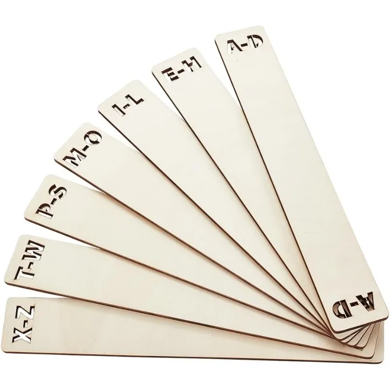 

14 шт., деревянные виниловые разделители для записей, 13x2 дюйма