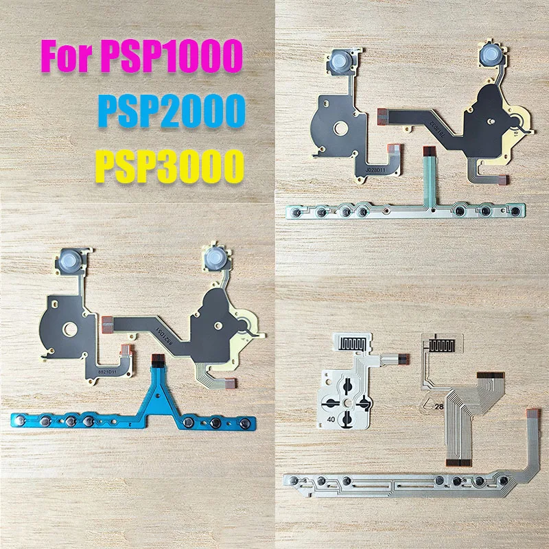 

YUXI For PSP 1000 2000 3000 L R Left Right Volume Button PCB Keypad Ribbon Replacement For PSP1000 PSP2000 PSP3000 Flex Cable