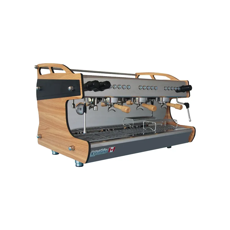 

Commercial Premium Coffee Machine Double Head Three Head Pump Italian Coffee Machine Semi-Automatic Grinding Coffee Machine