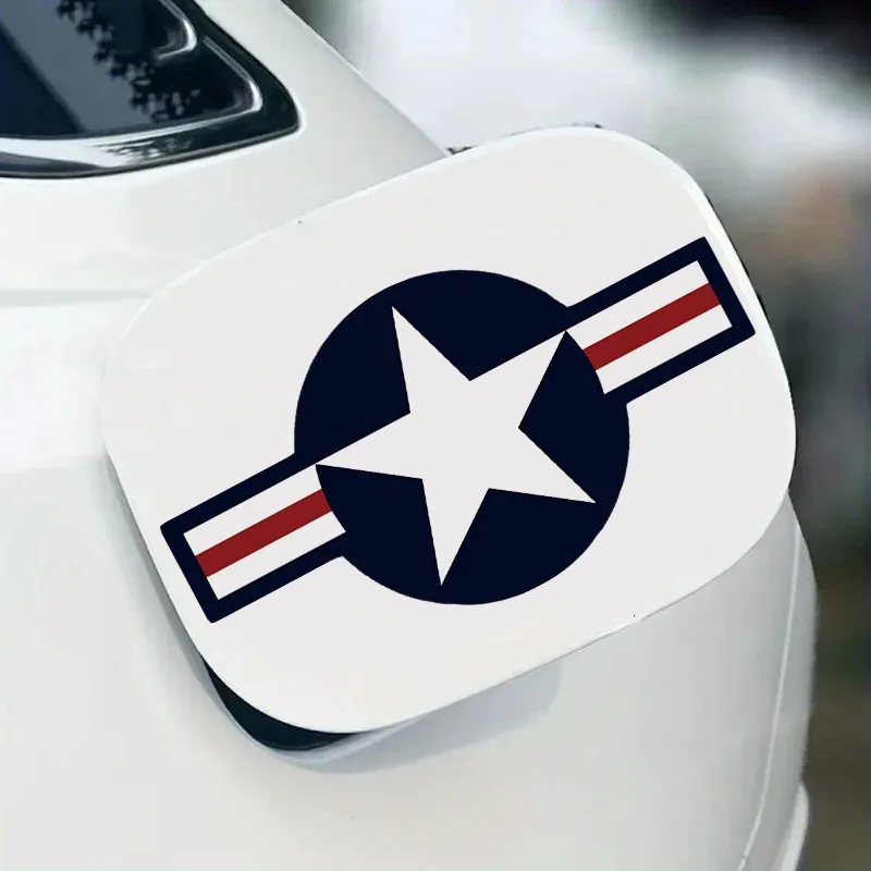 

Car Vinyl Decal Funny Five Star United States Sticker Waterproof Removable for Car Motorcycle Laptop Auto Body Decoration