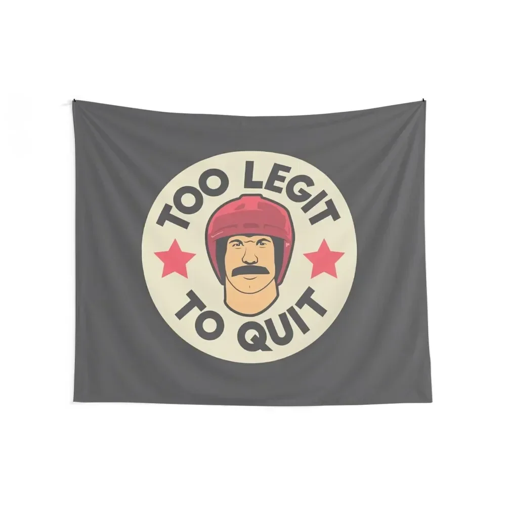 Too Legit To Quit Tapestry Aesthetic Room Decor Korean Room Decor Tapestry