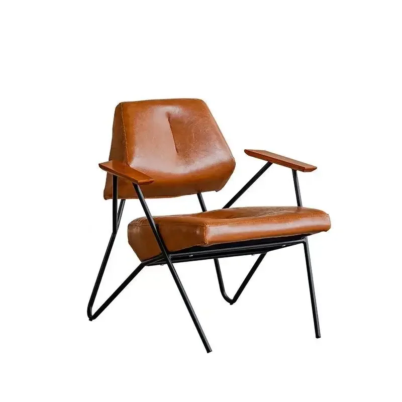 Pub Coffee Shop Comfortable Reception Rest Sofa Chair Book Bar Leisure Lazy Single Chair Sofa