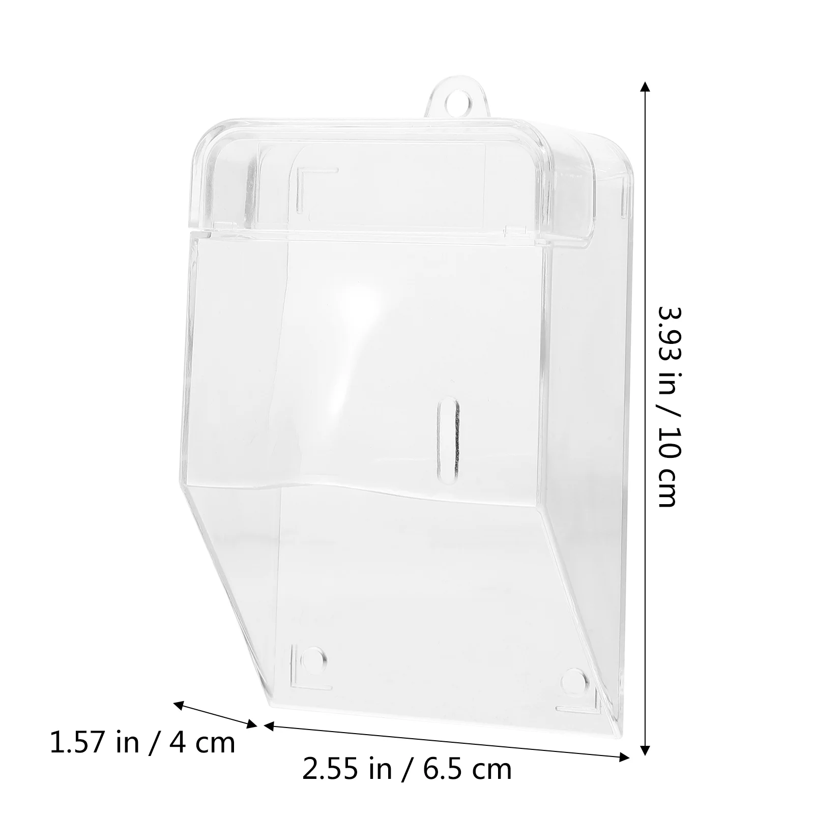 Timbre cubierta impermeable botón lluvia para cerradura de puerta aldaba transparente impermeable al aire libre