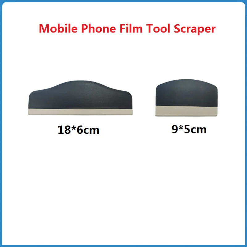 2Pcs/Set Mobile Phone Film Tool Scraper Defoaming Plus Cotton Screen Protector Wrapping De-bubble Shovel For Phone Film Tools