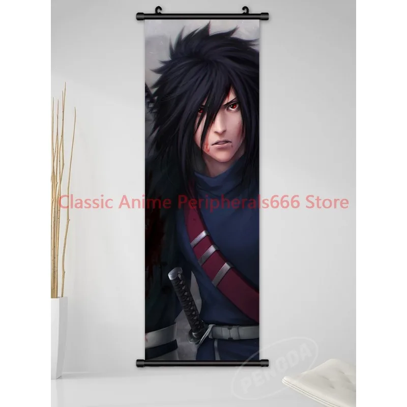 Naruto anime karakter Naruto Sasuke decoratief schilderij Kakashi muurhangend hangend schilderij