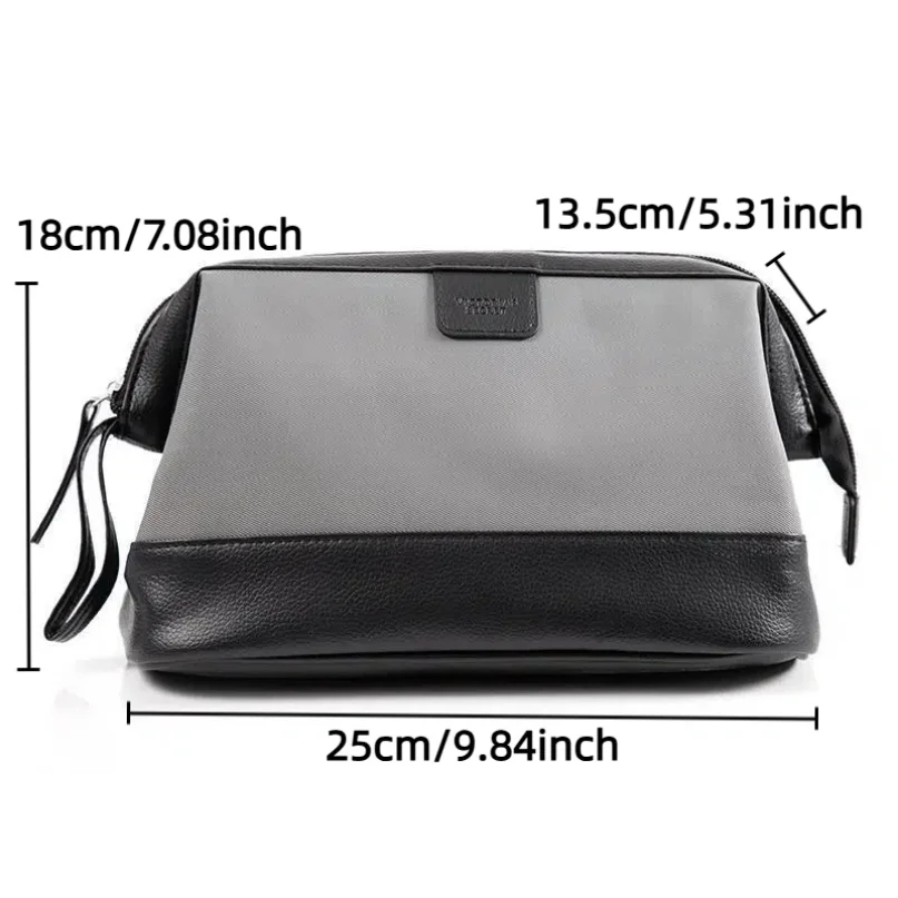 

Premium Portable Waterproof Toiletry Bag Large Capacity Dry/Wet Separation Travel Bathing Bag Storage Pouch Men's Business Gift