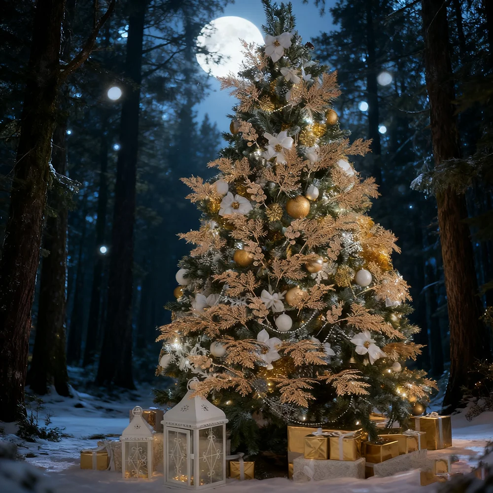 باقات التوت الاصطناعية مع ساق لامعة إبرة الصنوبر زينة عيد الميلاد شجرة عيد الميلاد زخرفة DIY إكليل هدية الملحقات #5