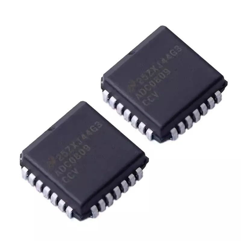 10adet ADC0809CCV/NOPB SMD LCC-28 8-bit single channel analog-to-digital converter chip ADC