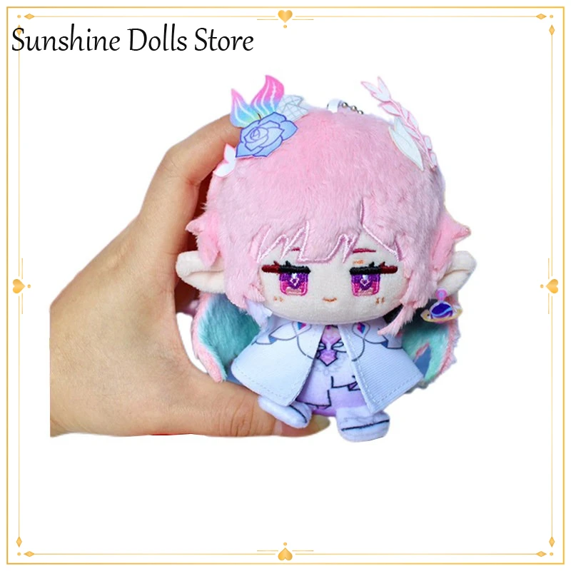 

12 см Cyrene мультяшная накидка кукла Honkai: Star Rail игра сидячая поза Dango хлопковая кукла плюшевый брелок игрушки косплей кулон подарок