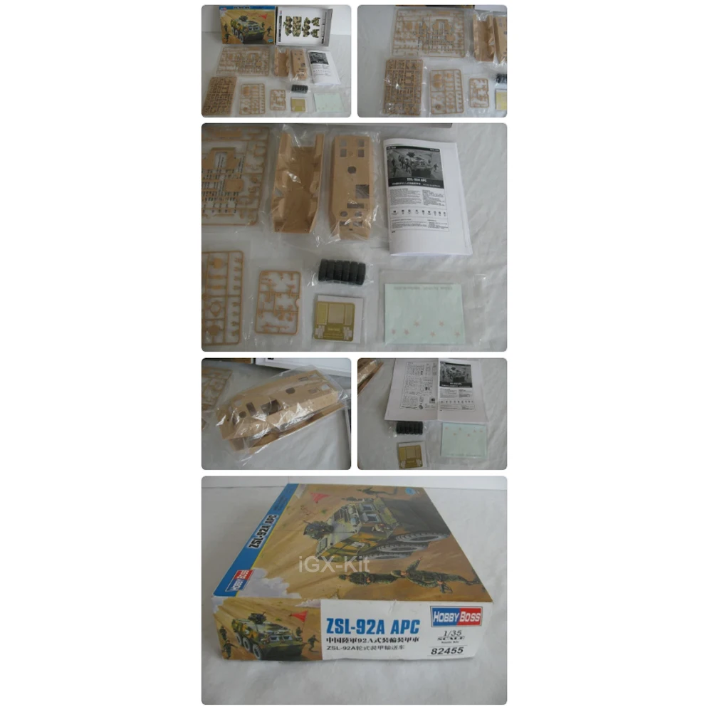 

Hobbyboss 82455 1/35 Scale ZSL92 ZSL-92A APC Wheeled Personnel Carrier Vehicle Plastic Model Assembly Kit