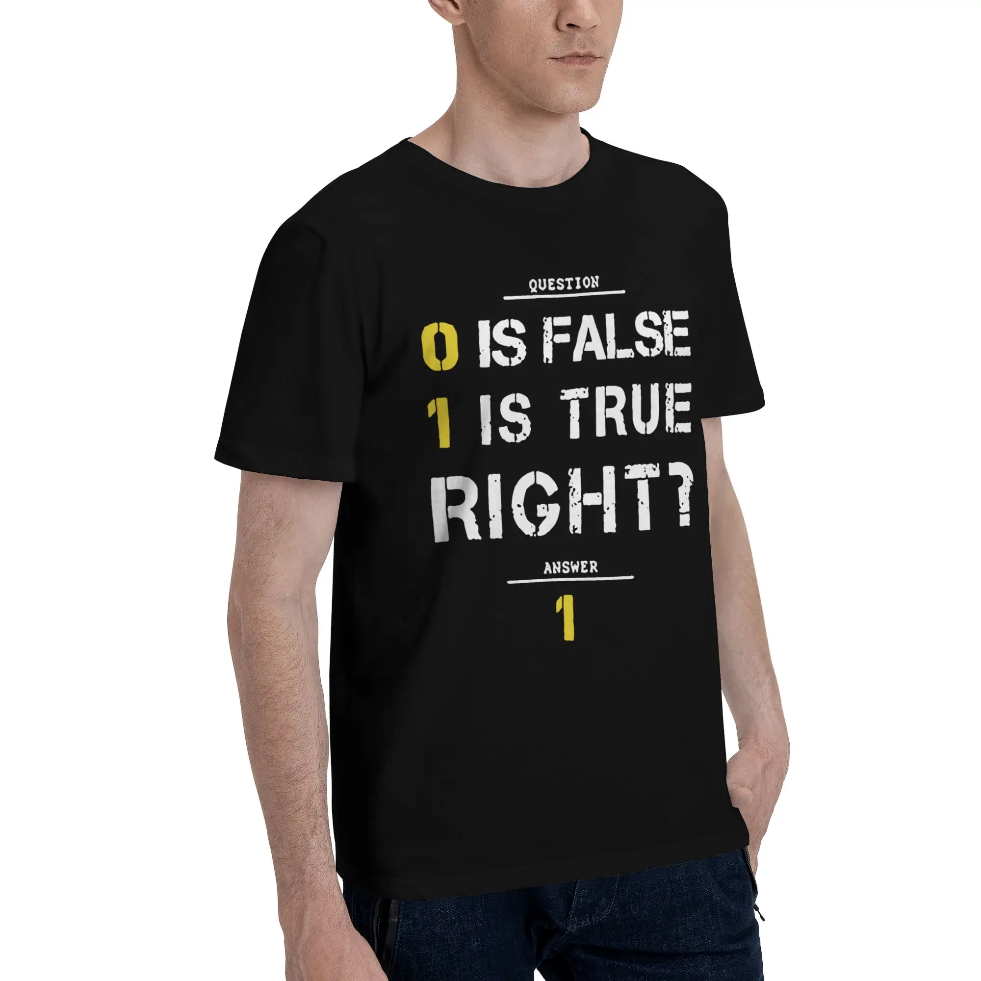 Programmer Programming Men's T Shirts  Funny Tees Short Sleeve Crew Neck T-Shirt Cotton New Arrival Tops