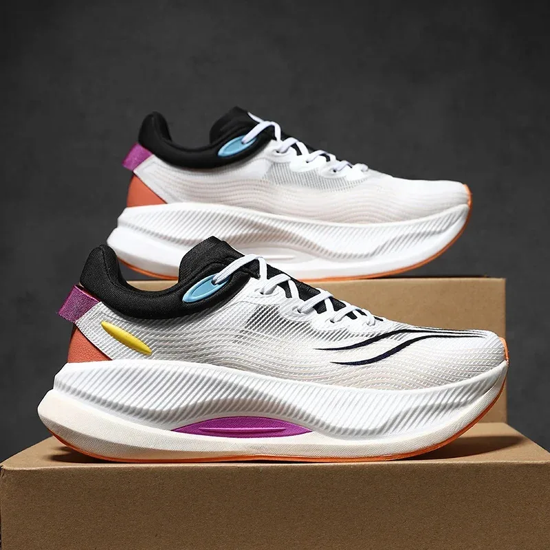 

Running High Quality Lightweight Outdoor Sports Comfortable Sneakers Mesh Breathable Lace-Up Tennis Shoes For Men