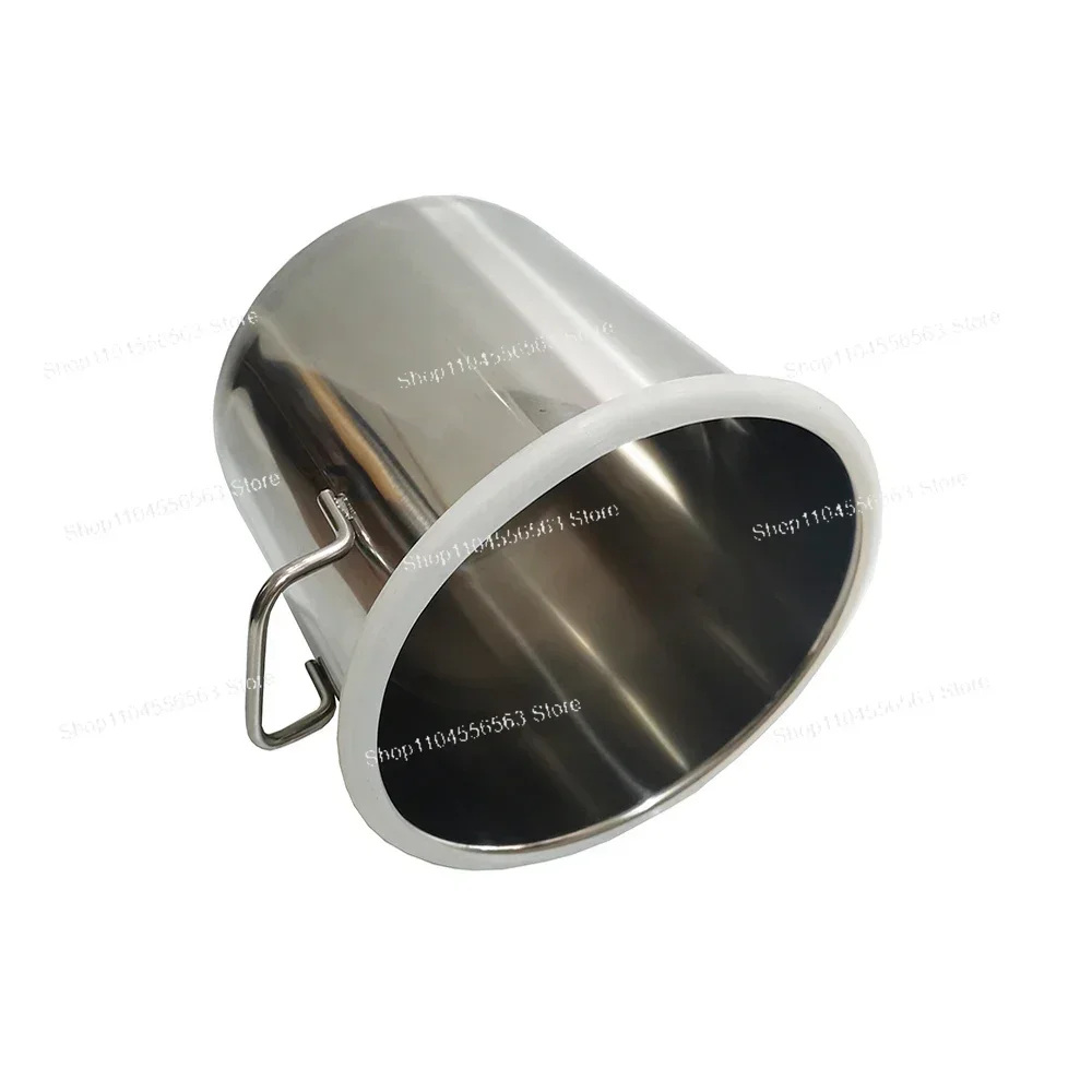 5L Stainless Steel Vacuum Defoaming Tank (DIA.20CM) - Vacuum Chamber for AB Glue/Epoxy Resin/Silica Gel