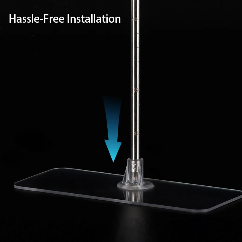 حامل إضاءة قابل للتعديل للارتفاع للعصارة، متوافق مع أنابيب T8/T20 (تصميم فردي/ثلاثة صفوف) #2