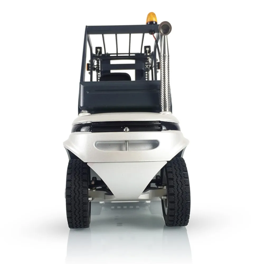 In Stock Lesu Model 1/14 Rc Forklift Hydraulic Transfer Car Rc Truck Motor Light Sound TOUCAN Painted Customized Color For Adult