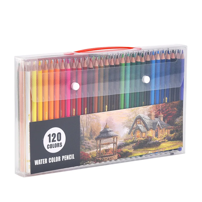 48/72/180/210 Colors Watercolor Professional Drawing Pencils Set Artist Painting Sketching Wood Color Pencil School Art Supplies