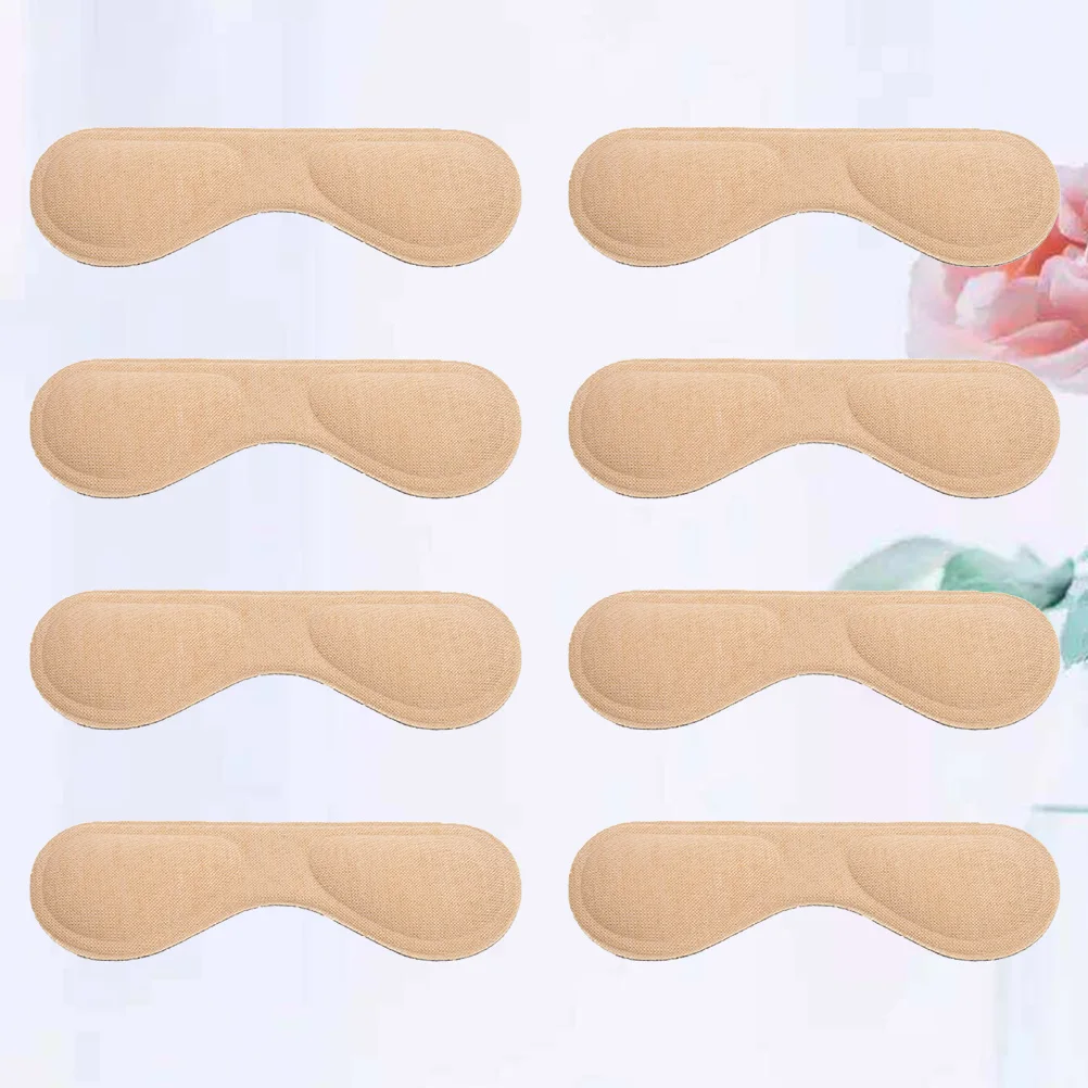 

4 Pairs Heel Grips Anti Wear Feet Stickers Blister Pads for Shoes Men Women Lightweight Thin Sweat Absorbent Skin Friendly Pain