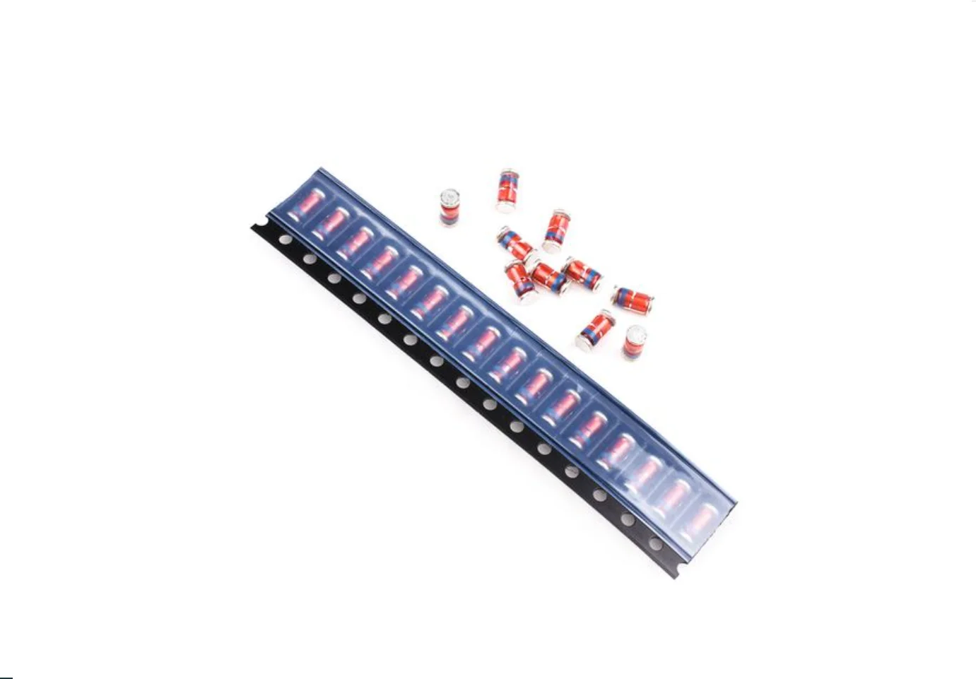 100PCS ZM4728A 4729 4730 4731 4732 4733 4734 4735 4736 4737 4738 4739 SMT Zener Diode Power 1W LL-41 Cylindrical Glass Sealed Tu