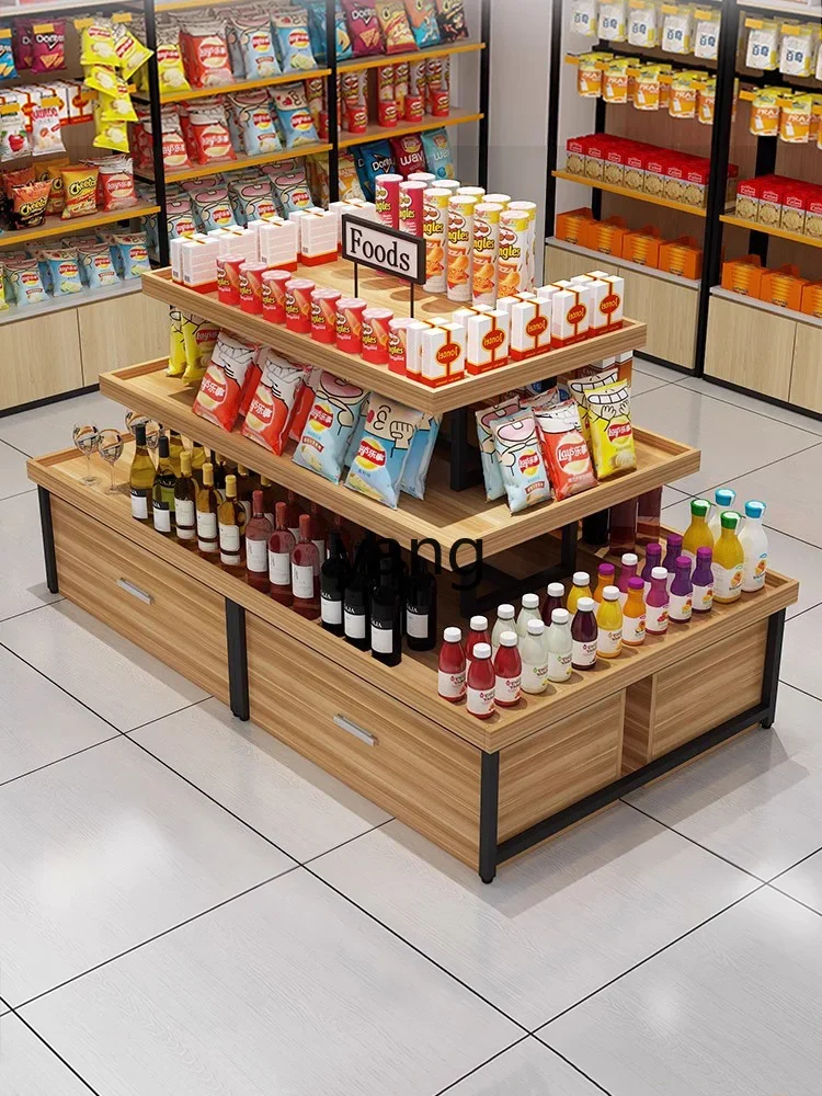 lmm supermarket Nakajima stacking head shelf cosmetics display cabinet toy display water table