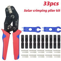 Solar Photovoltaic Cable Connector Crimping Plier Kit SN-2546B Crimping Tool Terminal Set