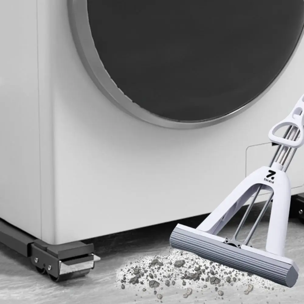 Raised Base With Wheels Refrigerator Stand Extendable Non-slip Mobile Roller Bracket Durable Washing Machine Stand Furniture