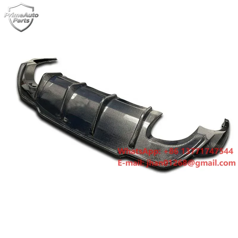 Car Body Kit Carbon Fiber Rear Bumper Lip for Lexus GS250 GS300 GS350 2012-2017 Rear Diffuser