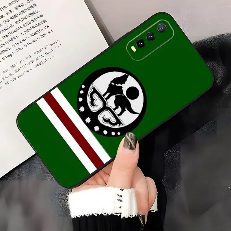 Chechnya Flag Phone Case For VIVO Y31 Y95 Y93 Y20 Y15 V19 V21e V17 V15 Pro X70 IQOO 9 U5 Back Shockproof Shell