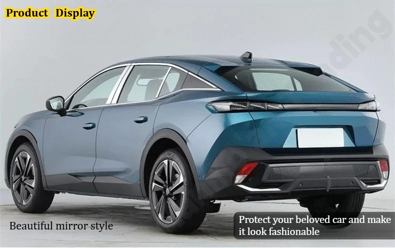 

for Peugeot-408/408X 2022~2025 Window decorative strip/European version modified stainless steel decorative bright strip