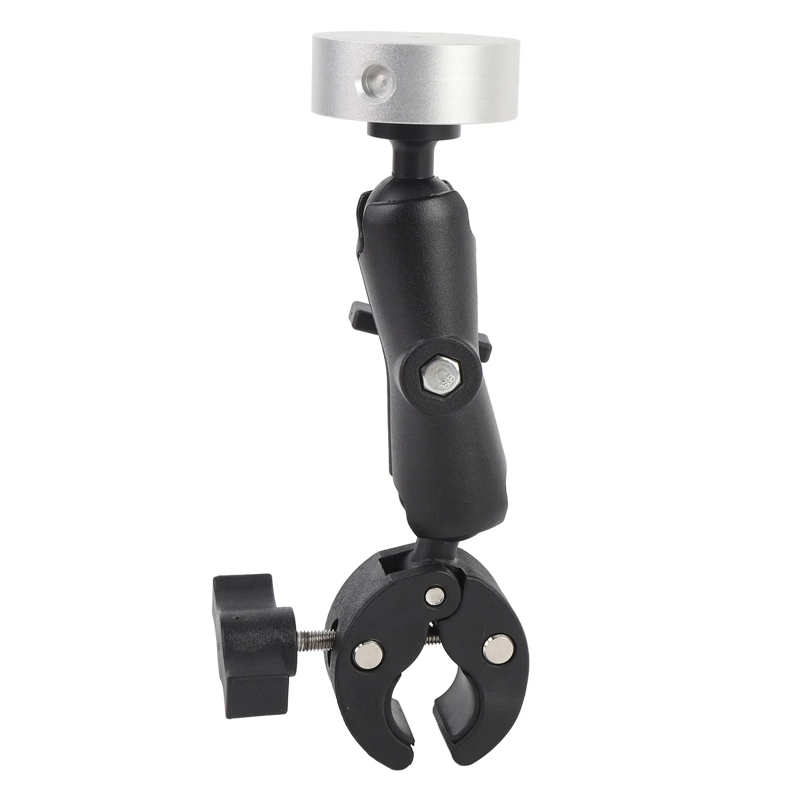 

Roof Mount Adapter Aluminum Alloy Threaded Hole Tripod Adapter with Universal Adjustable Clamp for Mini Antenna Device