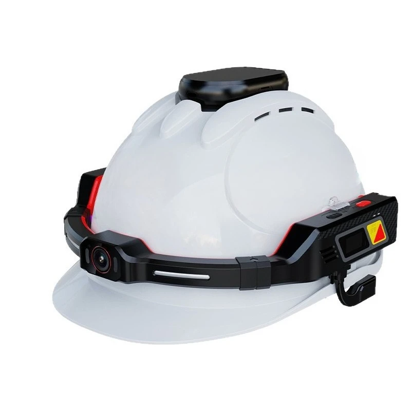 Smart helmet external recorder CR-012 offline 4G anti-shake gimbal real-time video call