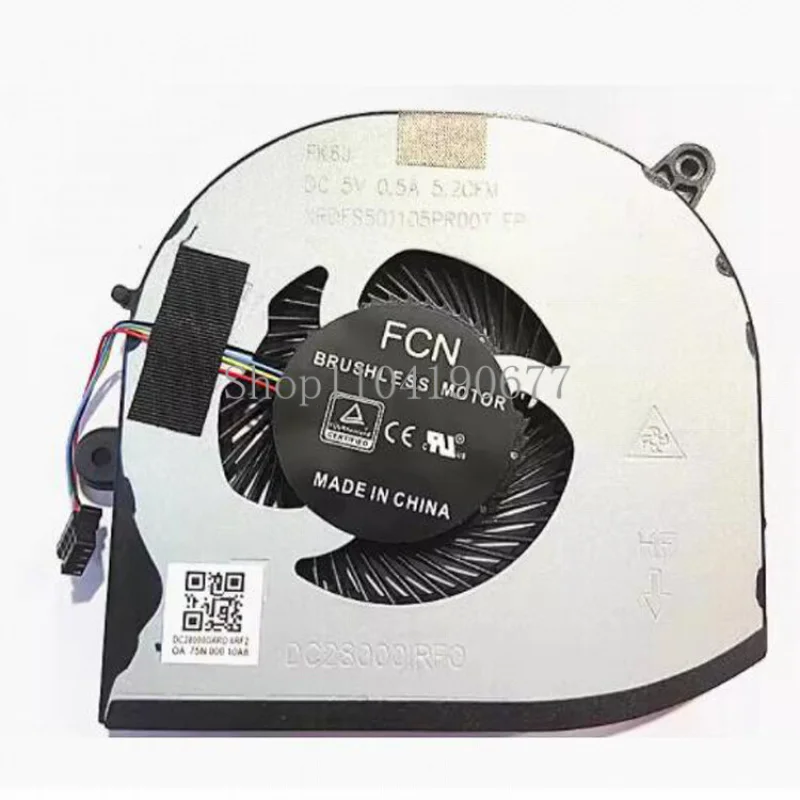 Ventilateur de refroidissement pour Dell XPS 15, 9560, Precision 5520, Nouveau